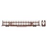 89′ Flatcar w/Bi-Level Open Auto Rack - Ready to Run -- Western Pacific 930246, HO, WalthersMainline 8048