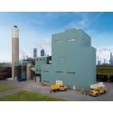 Lakefront Energy Power Plant with Dust Collector -- Kit - 28-1/2 x 7-13/16 x 17-7/8 72.3 x , HO, Walthers Cornerstone 4172