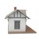 Golden Valley Depot -- Kit - 6-1/2 x 3-3/8 x 4′ 16.2 x 8.4 x 10cm, HO, Walthers Cornerstone 3532