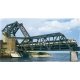 Operating Single-Track Railroad Bascule Bridge -- Kit - 33-1/2 x 3 x 11′ 83.7 x 7.5 x 27.5c, HO, Walthers Cornerstone 3070