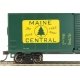 Pullman-Standard PS-1 40′ Steel Boxcar - Ready to Run - Silver Series(R) -- Maine Central (green, yellow, Rectangular Logo), H