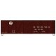 40′ 6-Panel Single-Sheathed Wood Boxcar w/Steel Doors & Ends - Kit -- Pennsylvania Railroad 538129 (Tuscan, Circle Keystone), 