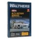 Al`s Victory Service Gas Station -- Kit - 3-1/4 x 2-1/4` 8.1 x 5.6cm, N, Walthers Cornerstone 3243