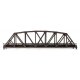 Truss Railroad Bridge with Roadway -- Kit, HO, Walthers Cornerstone 4523