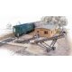 Bulk Transfer Conveyor pkg(2) -- Kit - Conveyor: 9-11/16 x 5-3/8′ 24.6 x 16.7cm, HO, Walthers Cornerstone 3519