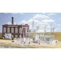 Northern Light & Power Substation -- Kit - 8-1/2 x 12-1/2′ 21.6 x 31.8cm, HO, Walthers Cornerstone 3025