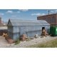 Brickworks Storage Building -- Kit - 9 x 4-1/4 x 3-1/2′ 22.5 x 10.6 x 8.7cm, HO, Walthers Cornerstone 4101