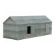 Brickworks Storage Building -- Kit - 9 x 4-1/4 x 3-1/2′ 22.5 x 10.6 x 8.7cm, HO, Walthers Cornerstone 4101