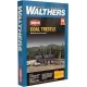 Coal Trestle -- Kit - 24-1/2 x 4-3/8 x 1-3/4′ 62.3 x 11.1 x 4.4cm, HO, Walthers Cornerstone 4093