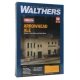 Arrowhead Ale Background Building -- Kit - 12-1/4 x 4-5/8 x 2-1/8′ 31.1 x 11.7 x 5.4cm, HO, Walthers Cornerstone 3193