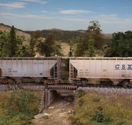 Short-Beam Bridge -- Kit, HO, Walthers Cornerstone 4528