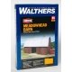 Meadowhead Barn -- Kit - 7 x 4-1/2 x 4-5/16′ 18 x 11.5 x 11cm, HO, Walthers Cornerstone 3330