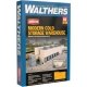 Modern Cold Storage Warehouse -- Kit - Main building: 20-1/2 x 9-1/8 x 5-1/4′ 52 x 23.1 x 1, HO, Walthers Cornerstone 4069