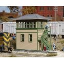 Interlocking Tower -- Kit - 5 x 1-7/8 x 4′ 12.7 x 4.8 x 10.2cm, HO, Walthers Cornerstone 3071