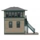Interlocking Tower -- Kit - 5 x 1-7/8 x 4′ 12.7 x 4.8 x 10.2cm, HO, Walthers Cornerstone 3071