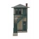 Interlocking Tower -- Kit - 5 x 1-7/8 x 4′ 12.7 x 4.8 x 10.2cm, HO, Walthers Cornerstone 3071
