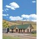 Union Pacific(R)-Style Depot -- Kit - 11-3/4 x 5-5/8 x 4′ 29.8 x 14.2 x 10.1cm, HO, Walthers Cornerstone 4057