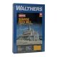 Sunrise Feed Mill -- Kit - 15-1/8 x 4 x 7-3/4′ 37.8 x 10 x 19.3cm, HO, Walthers Cornerstone 3061