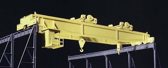 Heavy-Duty Overhead Crane -- Kit - 11 x 2-3/8 x 2-5/16′ 27.5 x 5.9 x 5.7cm, HO, Walthers Cornerstone 3150