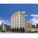 Ashmore Hotel -- Kit - 8-5/8 x 4-7/16 x 13-7/8′ 21.9 x 11.2 x 35.3cm, HO, Walthers Cornerstone 3764
