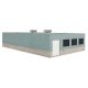 Modern Transload Terminal -- Kit - 10-1/2 x 6-5/16 x 2-13/64′ 26.7 x 16 x 5.6cm, N, Walthers Cornerstone 3856