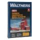 Farmer`s Co-op Rural Grain Elevator -- Kit - Elevator: 4-3/8 x 5-3/8 x 6` 11 x 13.7 x 15.2cm, N, Walthers Cornerstone 3238