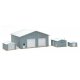 Pole Barn and Sheds -- Kit, N, Walthers Cornerstone 3853