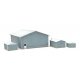 Pole Barn and Sheds -- Kit, N, Walthers Cornerstone 3853