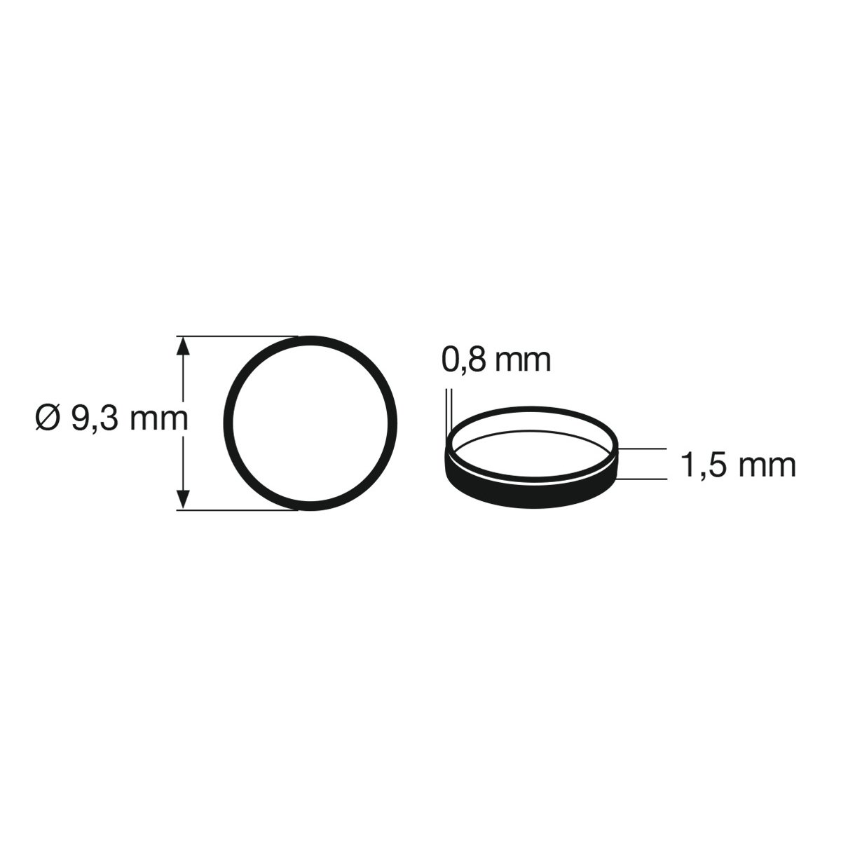 Traction tyre set H0 - Roco Fleischmann 648012