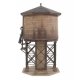 Wood Water Tank -- Kit - 3-1/2 x 3-7/8 x 6-5/8′ 8.7 x 9.6 x 16.5cm, HO, Walthers Cornerstone 3531