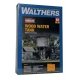 Wood Water Tank -- Kit - 3-1/2 x 3-7/8 x 6-5/8′ 8.7 x 9.6 x 16.5cm, HO, Walthers Cornerstone 3531