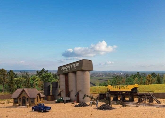 Vintage Coal Dealer -- Kit, HO, Walthers Cornerstone 4094