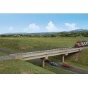 Modern Long-Span Concrete Railroad Bridge -- Kit - 20-7/8 x 2-7/8′ 53 x 7.3cm, HO, Walthers Cornerstone 4592