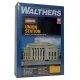 Union Station -- Kit - 19-3/4 x 8-1/4 x 7′ 49.3 x 20.6 x 17.5cm, HO, Walthers Cornerstone 3094
