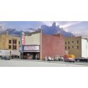 Rivoli Theatre -- Kit - 6-1/8 x 9-3/4 x 7-1/2′ 15.3 x 24.3 x 18.7cm, HO, Walthers Cornerstone 3771