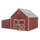 Chicken Coop and Sheds -- Kit, HO, Walthers Cornerstone 3346