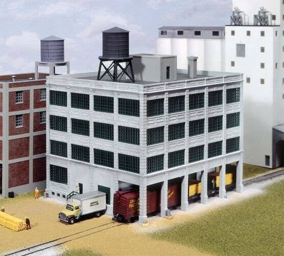 Hardwood Furniture Company -- Kit - 6-3/8 x 7-3/16′ 15.9 x 17.9cm, N, Walthers Cornerstone 3232