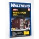 Perfect Perk Cafe -- Kit - 3-1/8 x 5-1/2 x 4-1/2′ 7.9 x 13.9 x 11.4cm, HO, Walthers Cornerstone 3468