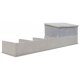Bulk Material Storage -- Kit - 8-7/16 x 2-3/16 x 2-7/16′ 21.3 x 5.5 x 6.1cm, HO, Walthers Cornerstone 4139
