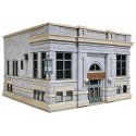 Liberty Bank & Trust -- Kit - 6-9/16 x 7-11/16 x 5′ 24.3 x 19.5 x 12.7cm, HO, Walthers Cornerstone 3772