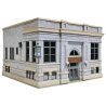 Liberty Bank & Trust -- Kit - 6-9/16 x 7-11/16 x 5′ 24.3 x 19.5 x 12.7cm, HO, Walthers Cornerstone 3772
