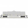 42′ Coil Steel Car with Fishbelly Side Sill - Ready to Run - Master(R) -- Arkansas-Oklahoma AOK 494507 (Ex-CSXT, gray, black, 