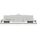 42′ Coil Steel Car with Fishbelly Side Sill - Ready to Run - Master(R) -- Arkansas-Oklahoma AOK 494502 (Ex-CSXT, gray, black, 