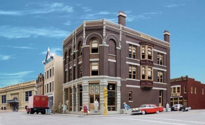 Argosy Booksellers -- Kit - 4-3/4 x 8-1/2 x 7-1/4′ 12 x 21.5 x 18cm, HO, Walthers Cornerstone 3466