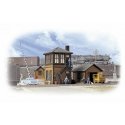 Trackside Structures Set -- Kit, HO, Walthers Cornerstone 3530