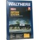 Amtrak(R) Station -- Kit - 8-1/2 x 11-13/16′ 21.6 x 30cm, HO, Walthers Cornerstone 3038