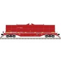 42′ Coil Steel Car with Fishbelly Side Sill - Ready to Run - Master(R) -- First Union Rail FURX 382426 (Ex-NOKL, red, white, y