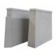 Double-Track Railroad Bridge Concrete Pier 2-Pack -- Kit 5-7/16 x 1-1/4 x 5-1/8′ 13.8 x 3.1, HO, Walthers Cornerstone 4552