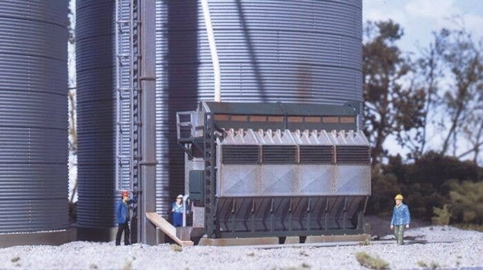 Grain Dryer -- Kit, HO, Walthers Cornerstone 3128