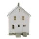 Two-Story Frame House -- Kit - 5 x 2-1/2 x 4-1/16′ 12.7 x 6.3 x 10.3cm, HO, Walthers Cornerstone 3786